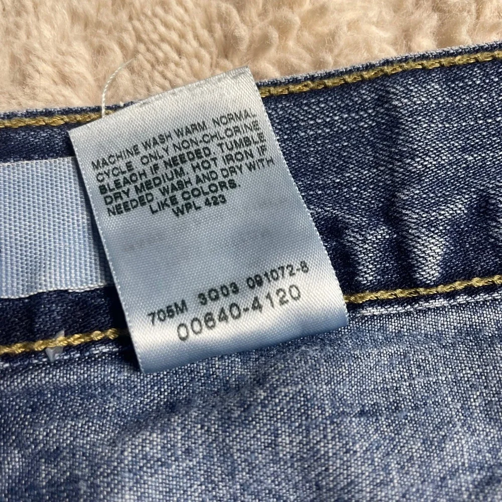 Levis Mens Carpenter Jeans Medium Wash Blue Cotton Workwear Baggy Y2K 36x32